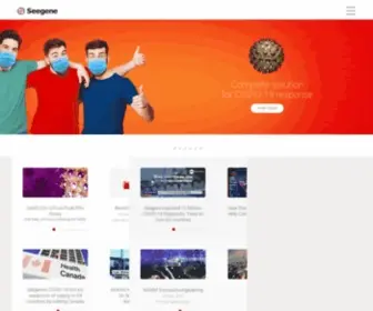 Seegene.com(Seegene Inc) Screenshot