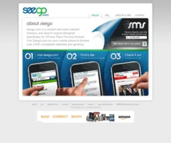 Seego.com(Mobile Optimized Website Directory for iPhone) Screenshot