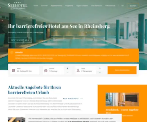 Seehotel-Rheinsberg.de(Seehotel Rheinsberg) Screenshot