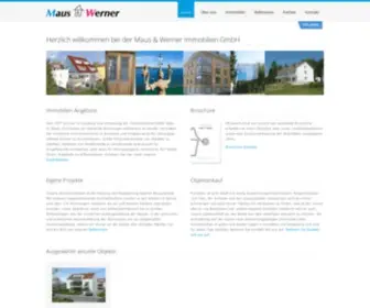 Seeimmobilien.com(Immobilien Maus & Werner Konstanz) Screenshot
