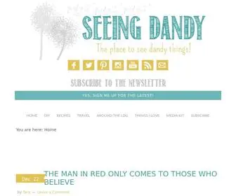 Seeingdandy.com(Seeing Dandy) Screenshot