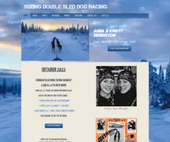 Seeingdoublesleddogracing.com(Seeingdoublesleddogracing) Screenshot