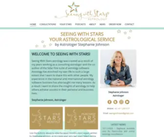Seeingwithstars.net(Seeing With Stars Astrology) Screenshot