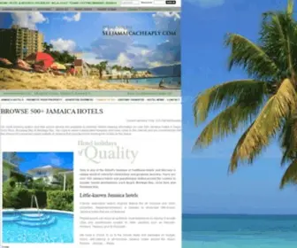 Seejamaicacheaply.com(Jamaica Hotels) Screenshot