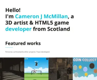 Seejay.co.uk(Cameron McMillan) Screenshot