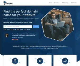 Seekahost.net(Seekahost) Screenshot
