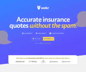 Seekerinsurance.com(Seekerinsurance) Screenshot