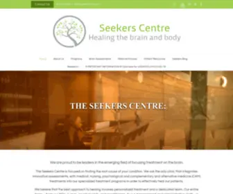 Seekerscentre.com(Seekers Centre Home) Screenshot