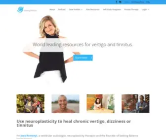 Seekingbalance.com.au(Tinnitus Clinic) Screenshot