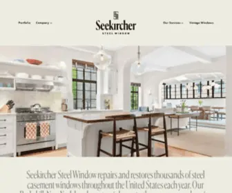 Seekirchersteelwindow.com(Seekircher Steel Window) Screenshot