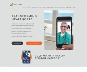 Seekmed.care(SeekMed is a global tele) Screenshot