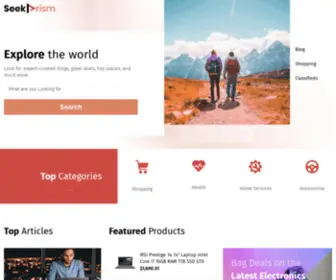 Seekprism.com(Saving and search made easy) Screenshot