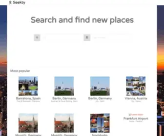 Seekty.com(Find quickly the adress) Screenshot