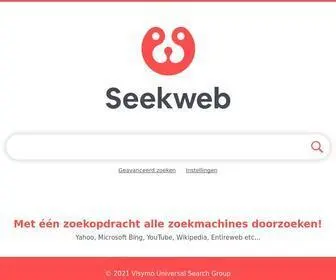 Seekweb.com(Seek web) Screenshot