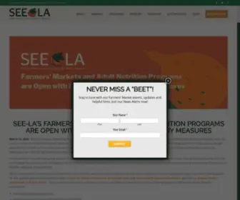 Seela.org(SEE-LA’s purpose) Screenshot