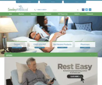 Seeleymedical.com(Seeley Medical) Screenshot