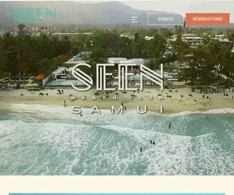 Seenbeachclubsamui.com(Beach Club Koh Samui) Screenshot