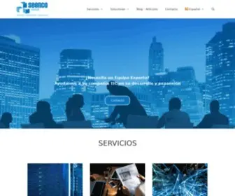 Seencogroup.com(Services) Screenshot