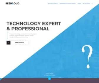 Seenloud.com(Professionals In Technology) Screenshot