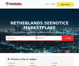 Seenotice.com(United States See Notice Marketplace) Screenshot