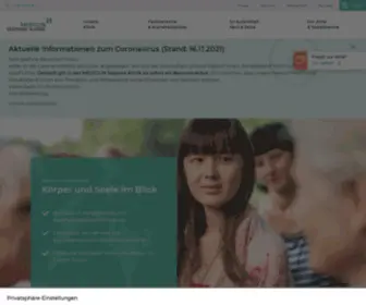 Seepark-Klinik.de(Körper und Seele im Blick) Screenshot