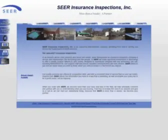 Seerinspections.com(SEER Insurance Inspections) Screenshot