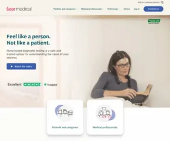 Seermedical.com(Seer) Screenshot