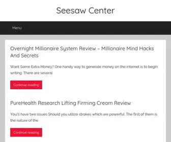 Seesawcenter.org(Seesaw Center) Screenshot