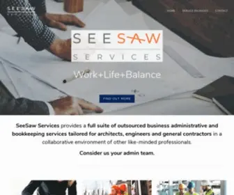 Seesawservices.com(SeeSaw Services) Screenshot