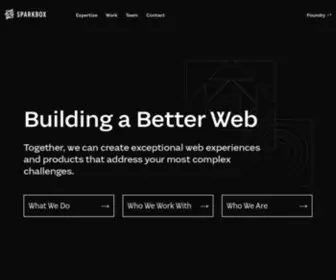 Seesparkbox.com(Web Design & Development Partner and IT Consultants) Screenshot