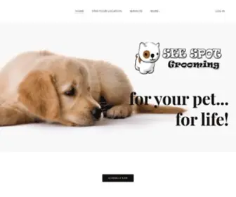 Seespotgrooming.com(Dog groomer bradenton) Screenshot