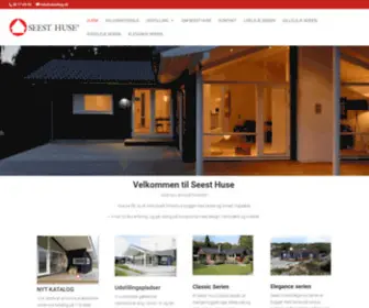 Seesthuse.dk(Seest Huse) Screenshot