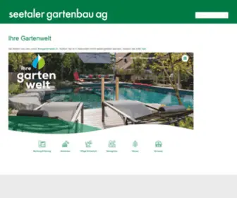 Seetalergartenbau.ch( Beinwil am See) Screenshot