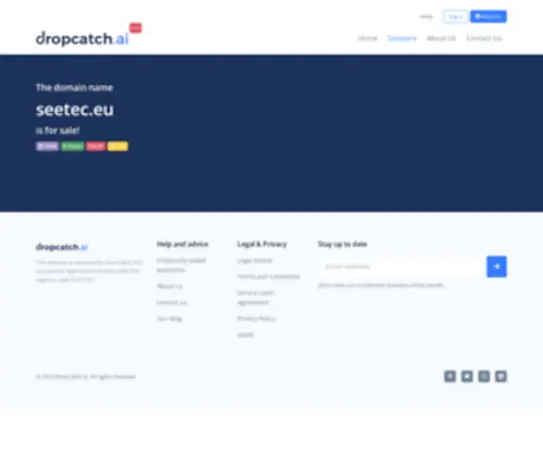 Seetec.eu(SeeTec: Home) Screenshot