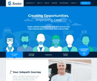 Seetec.ie(Creating Opportunities) Screenshot