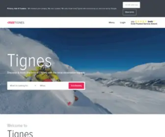 Seetignes.com(Tignes) Screenshot