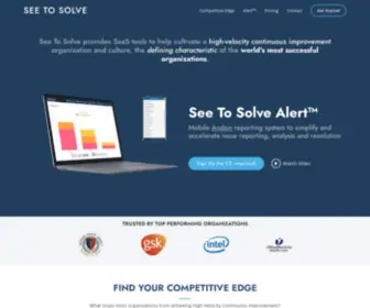 Seetosolve.com(See to Solve) Screenshot