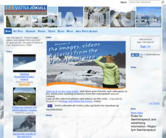 Seevatnajokull.net(See Vatnajokull) Screenshot