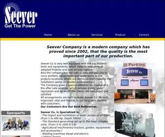 Seever-CO.com(Seever Co) Screenshot