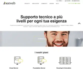 Seewebcloud.com(Servizi di Cloud Computing) Screenshot