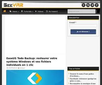 Seeyar.fr(News Astuces et Tutoriels informatique) Screenshot