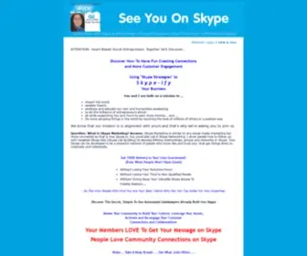 Seeyouonskype.com(See You on Skype) Screenshot