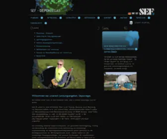 Sef-Deponiegas.de(SEF Deponiegas) Screenshot