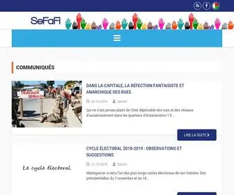 Sefafi.mg(Communiqués) Screenshot