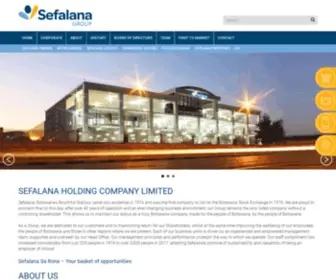 Sefalana.com(Sefalana) Screenshot