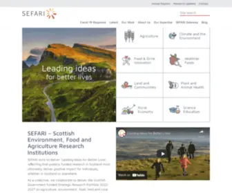 Sefari.scot(Leading Ideas for Better Lives) Screenshot