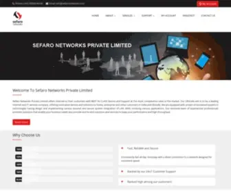 Sefaronetworks.com(Sefaro Networks Private Limited) Screenshot