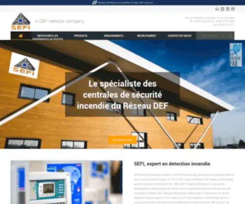 Sefi.net(Expert en détection incendie) Screenshot