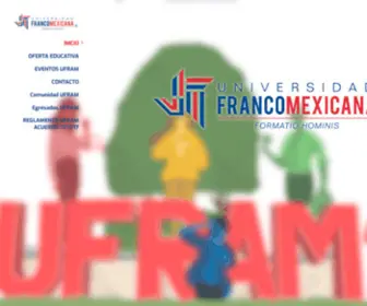 Sefranco.com.mx(Universidad Franco Mexicana) Screenshot