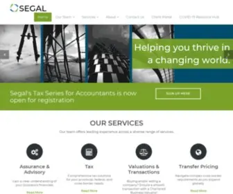 Segalllp.com(Segal LLP) Screenshot